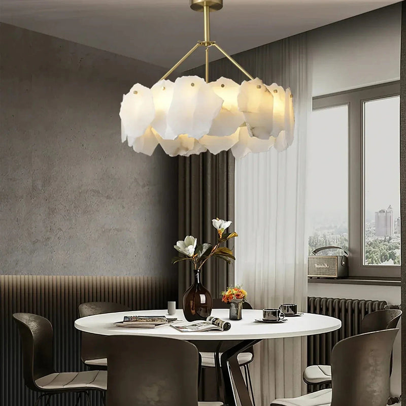 Xenavor A | Alabaster Chandelier