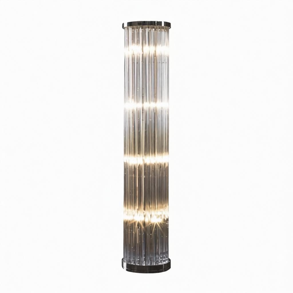 Lynnis I Crystal Floor Lamp - Detail View #2 | HomeCartel