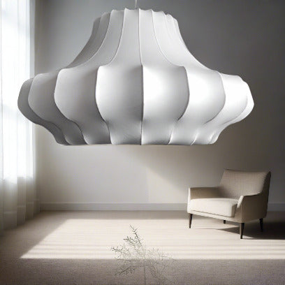 Knox | Silk Pendant Light - Detail View #2 | HomeCartel