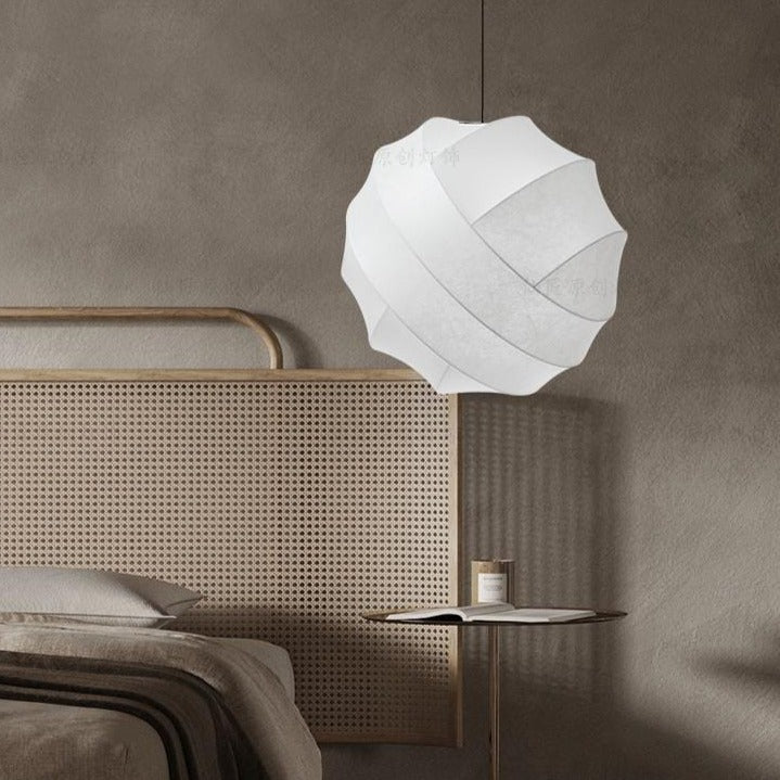 Flynn | Silk Pendant Light - Detail View #2 | HomeCartel