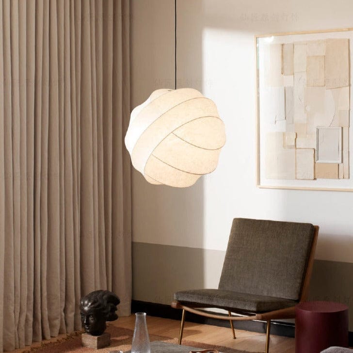 Flynn | Silk Pendant Light - Detail View #3 | HomeCartel
