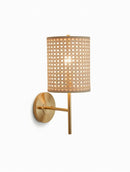 Halden | Rattan Wall Light