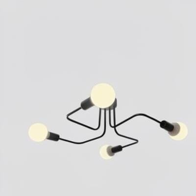 Vaeran | Semi Flush Mounted Light - Detail View #2 | HomeCartel