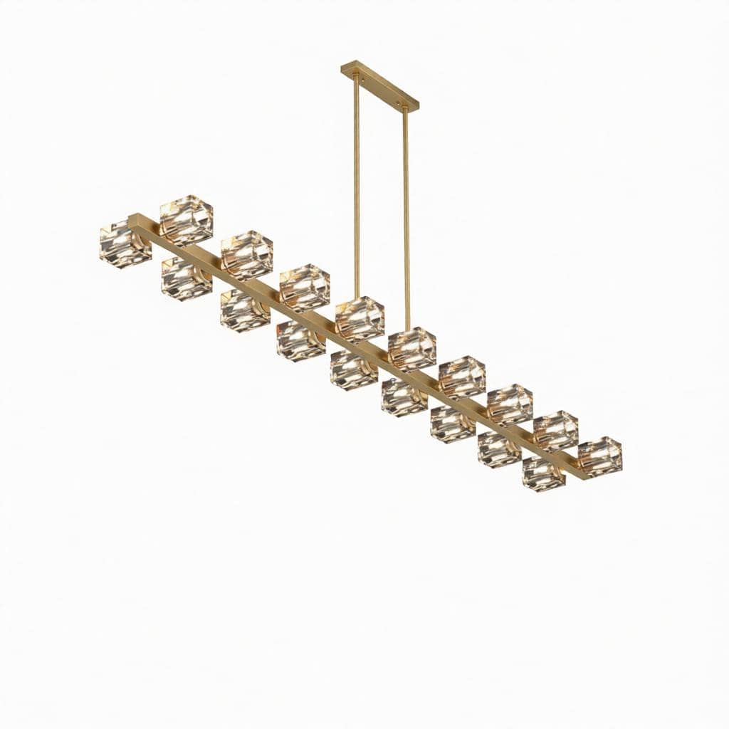 Klebs Deux | Linear Chandelier - Detail View #3 | HomeCartel