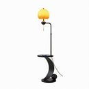 Cresalyn | Integrated Shelf Floor Lamp