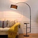 Caelune B | Integrated Shelf Floor Lamp