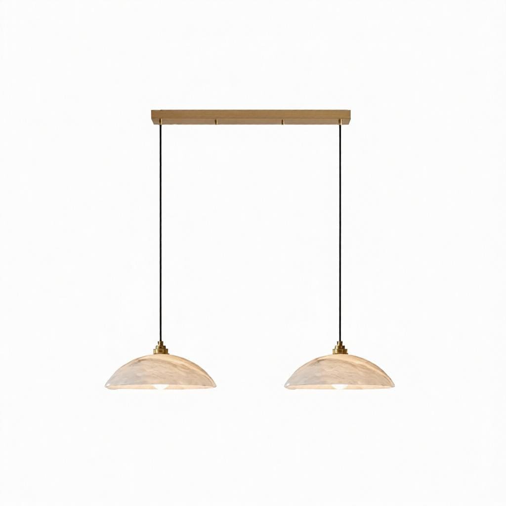 Ulventhrix B | Linear Alabaster Pendant Light - Home Cartel ®