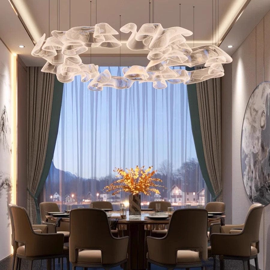 Ambition | Modern LED Cluster Chandelier - Detail View #4 | HomeCartel