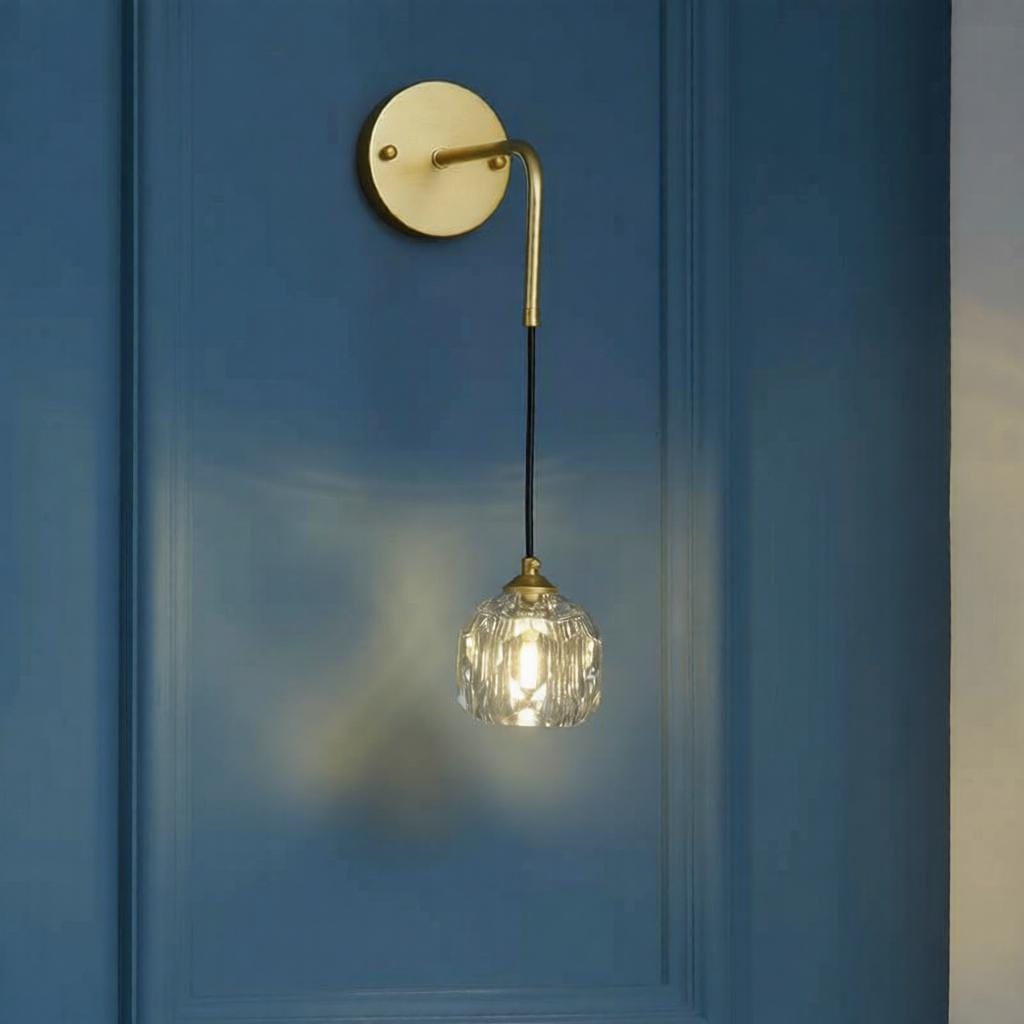 Lysvella | Crystal Wall Light - Detail View #2 | HomeCartel