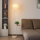 Giselin | Integrated Shelf Floor Lamp