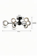 Orisela | Semi Flush Mounted Light
