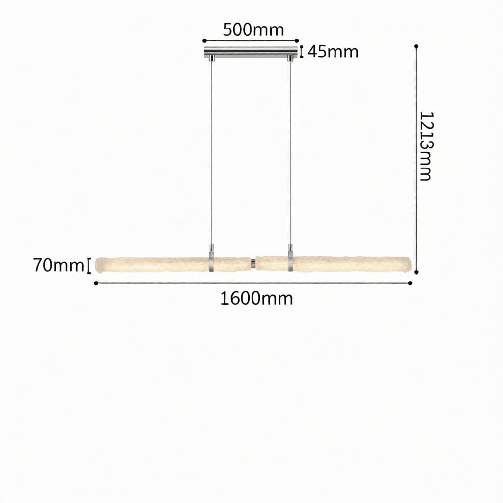 Garda A | Linear Chandelier - Detail View #5 | HomeCartel