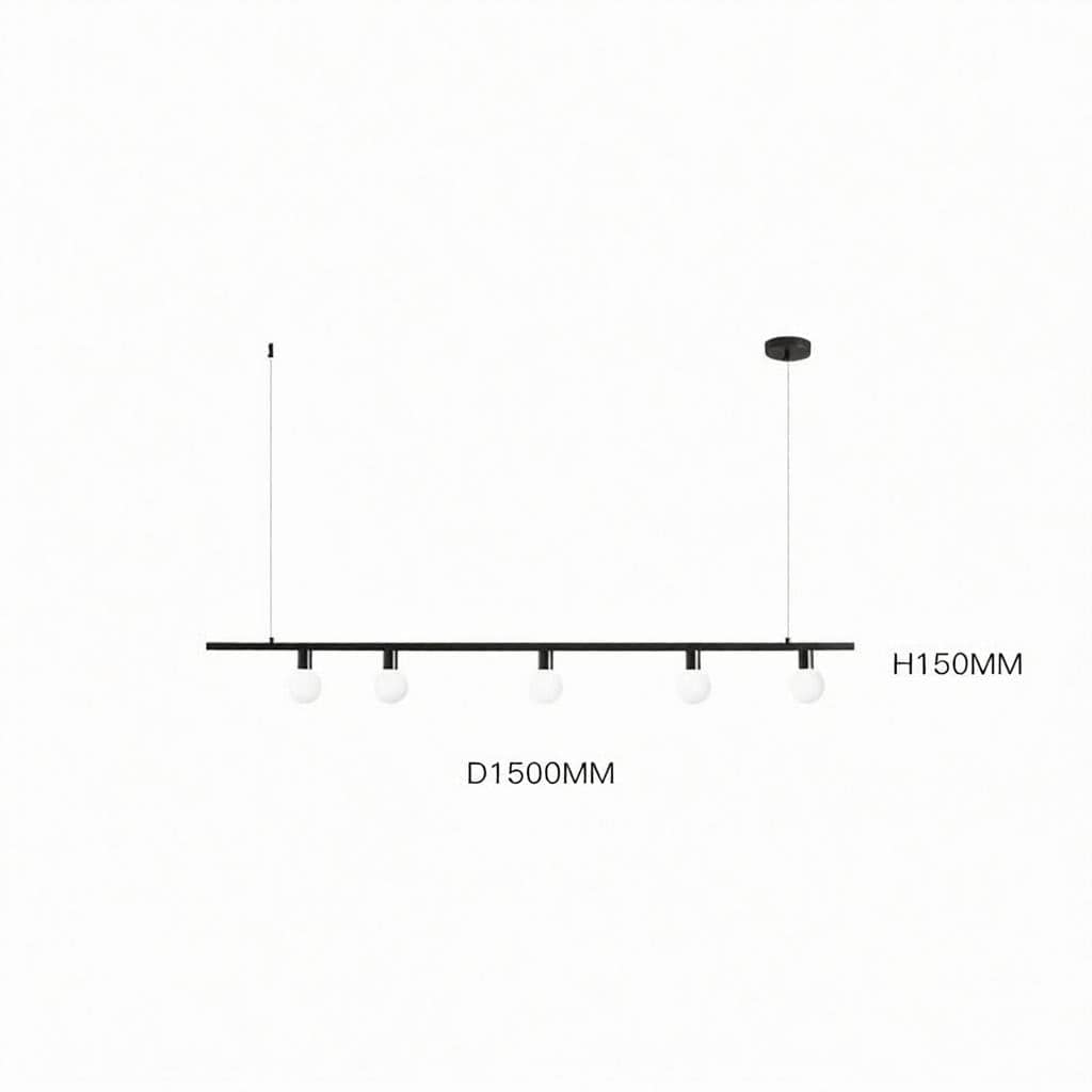 Ahuatl | Linear Chandelier - Detail View #2 | HomeCartel