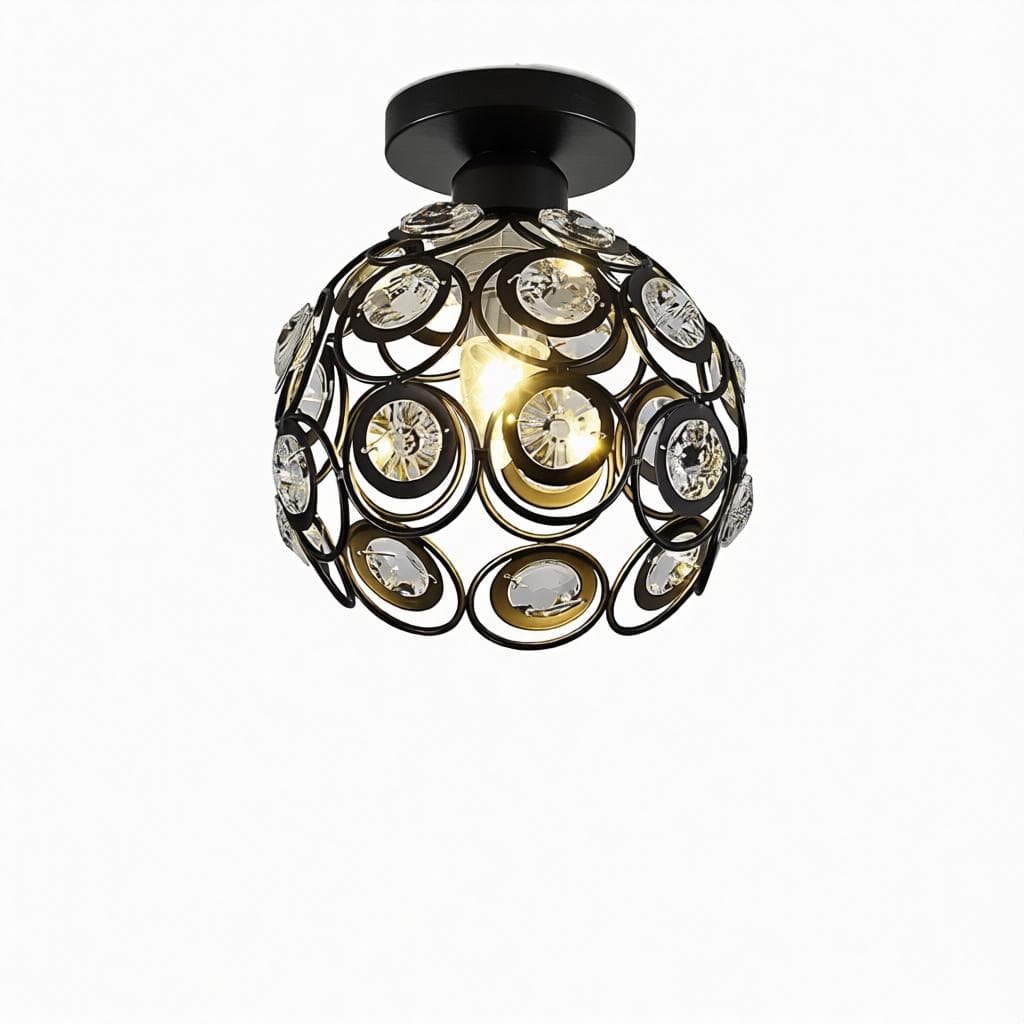 Breswick Une | Semi Flush Mounted Light - Detail View #5 | HomeCartel