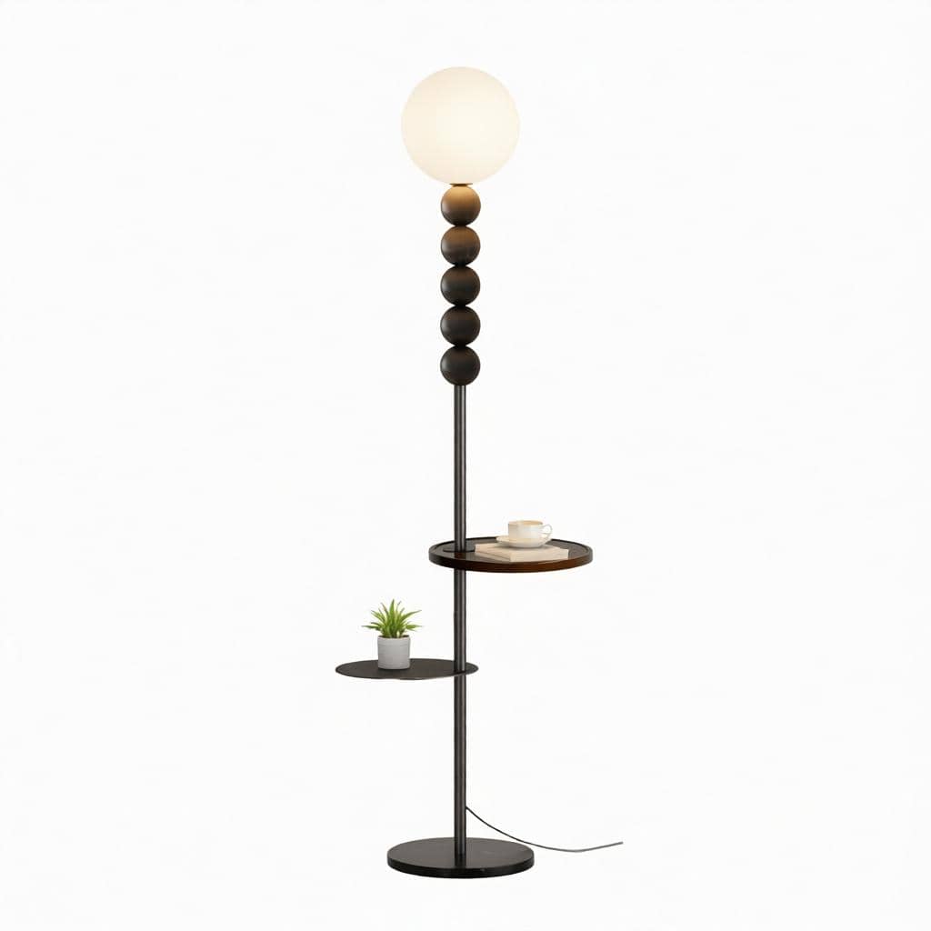 Kaenira A | Integrated Shelf Floor Lamp - Detail View #9 | HomeCartel