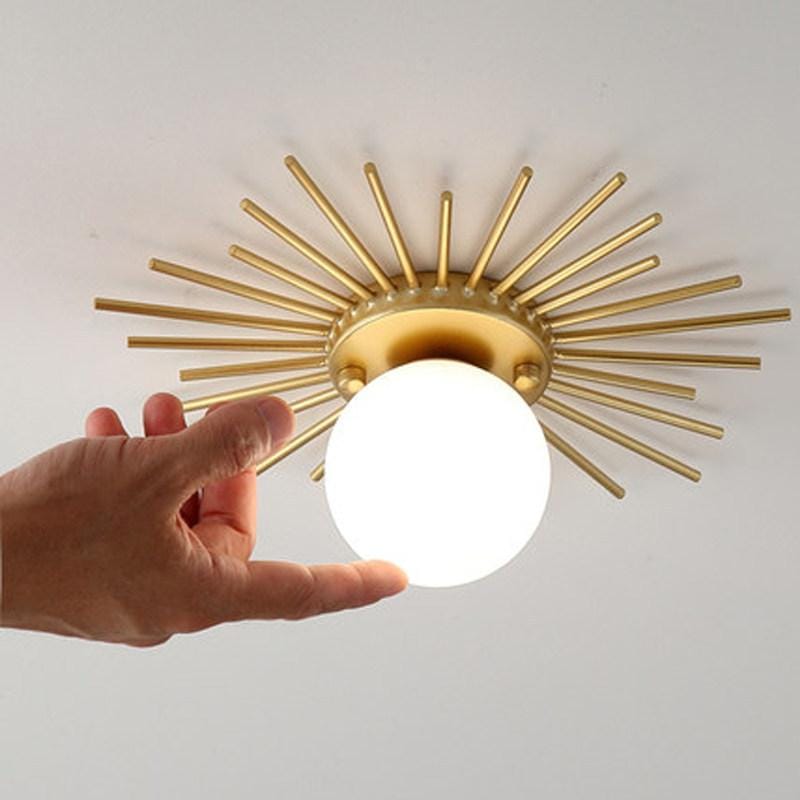 Elrenai | Semi Flush Mounted Light - Detail View #3 | HomeCartel