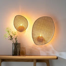 Asmere | Rattan Wall Light