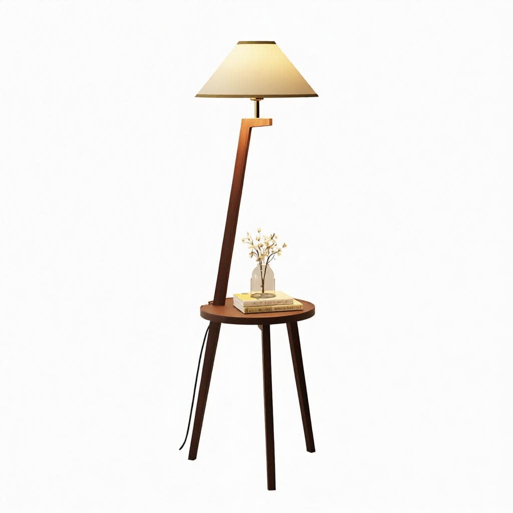 Valynra | Integrated Shelf Floor Lamp - Detail View #6 | HomeCartel