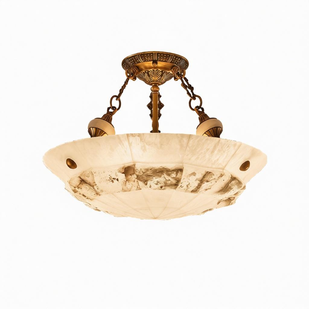 Vallitheth | Alabaster Chandelier - Detail View #7 | HomeCartel