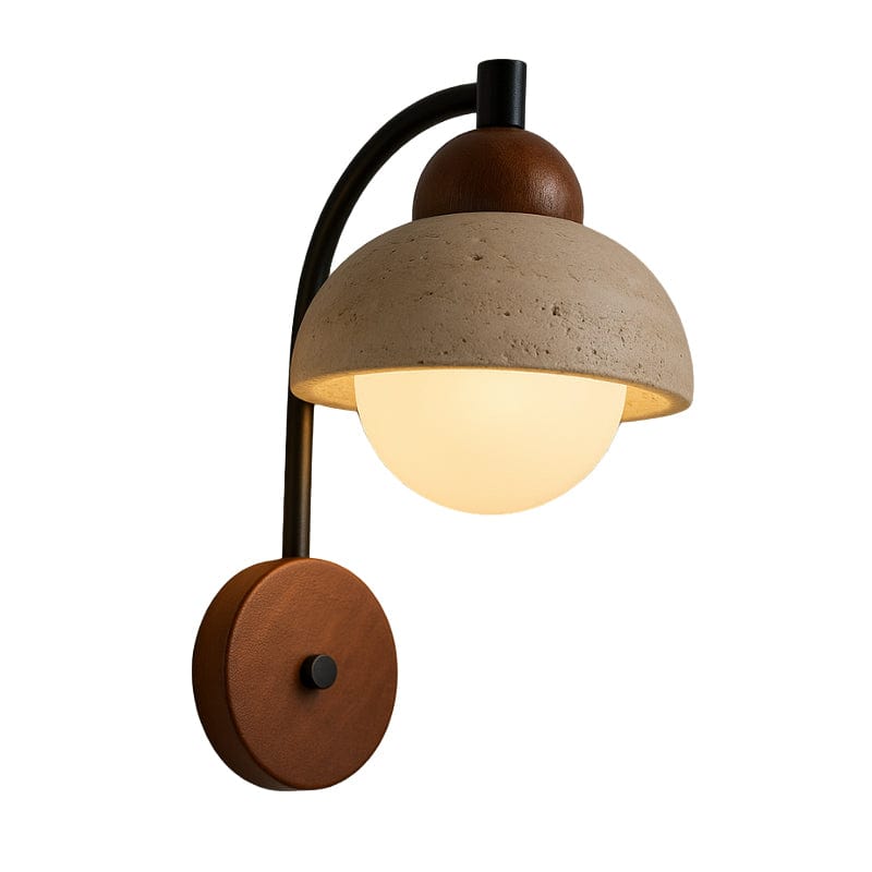 Vaelynn | Travertine Wall Light