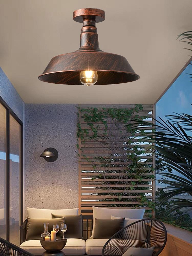 Olamir | Semi Flush Mounted Light - Detail View #2 | HomeCartel
