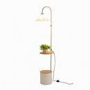 Cerentha | Integrated Shelf Floor Lamp