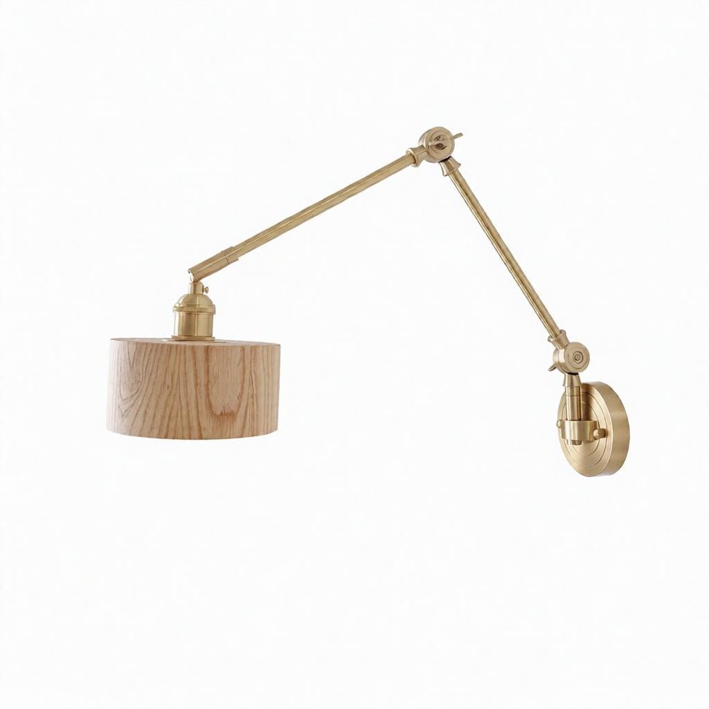 Sarmen Une | Wall Light Swing Arm - Detail View #4 | HomeCartel