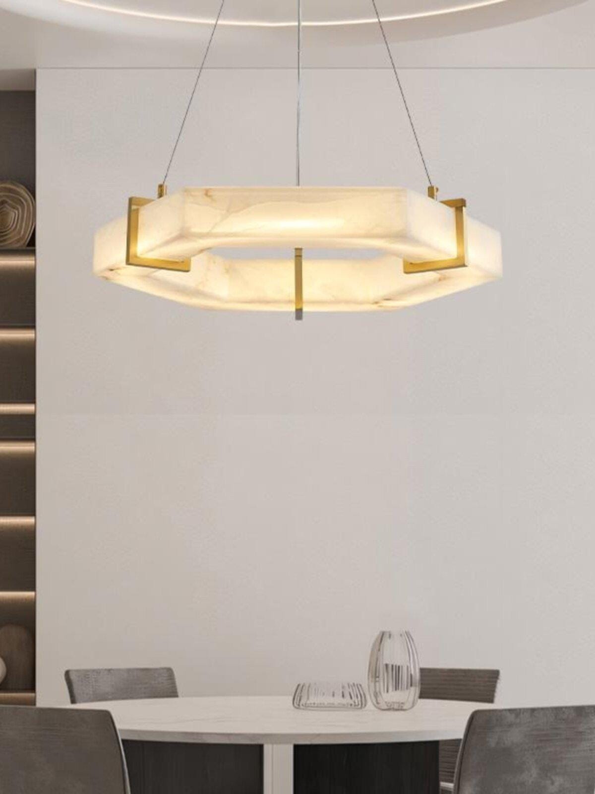 Mornoris | Alabaster Chandelier - Modern Chandelier | HomeCartel Philippines