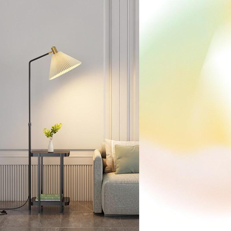 Jorevia | Integrated Shelf Floor Lamp - Detail View #2 | HomeCartel