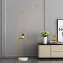 Umelyra | Integrated Shelf Floor Lamp