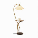 Qirissea | Integrated Shelf Floor Lamp
