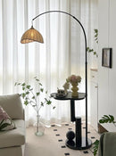Kravella | Integrated Shelf Floor Lamp