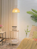 Zynelle A | Integrated Shelf Floor Lamp