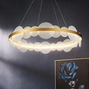 Baerum Rond | Frosted Glass Chandelier