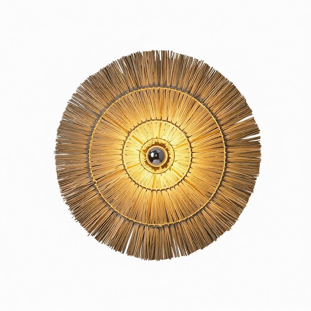 Lison | Rattan Wall Light - Detail View #6 | HomeCartel