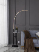 Cyravella | Integrated Shelf Floor Lamp