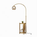 Fioretta B | Integrated Shelf Floor Lamp