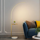 Umelyra | Integrated Shelf Floor Lamp