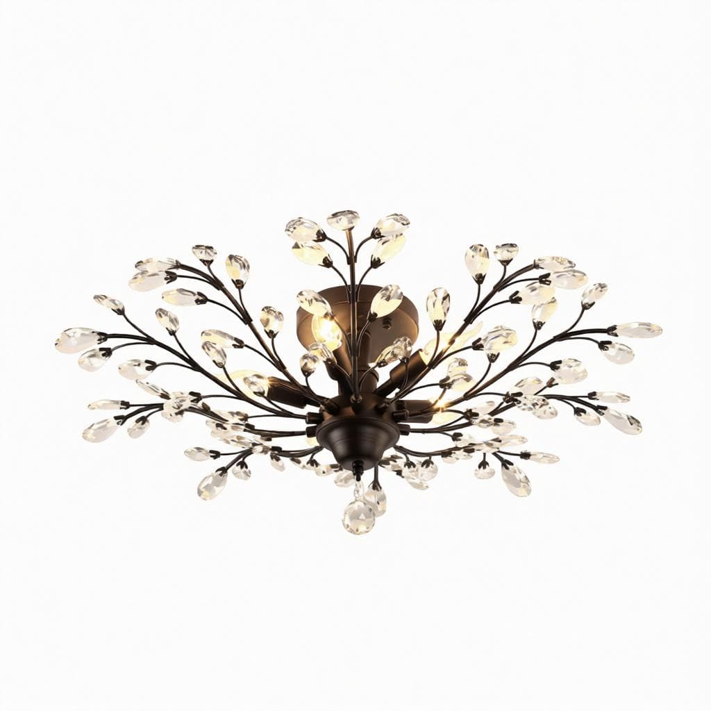 Melynara | Semi Flush Mounted Light - Detail View #10 | HomeCartel