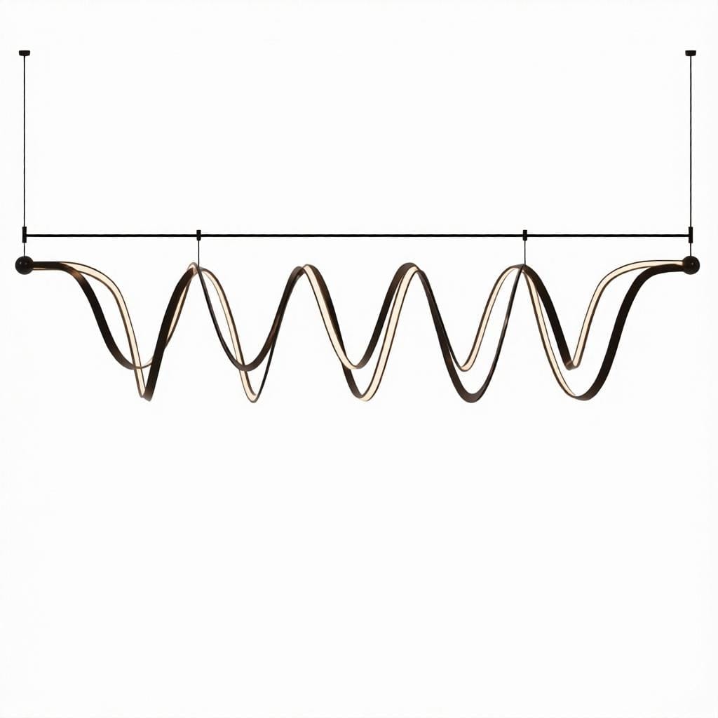 Whisen | Linear Chandelier - Modern Chandelier | HomeCartel Philippines