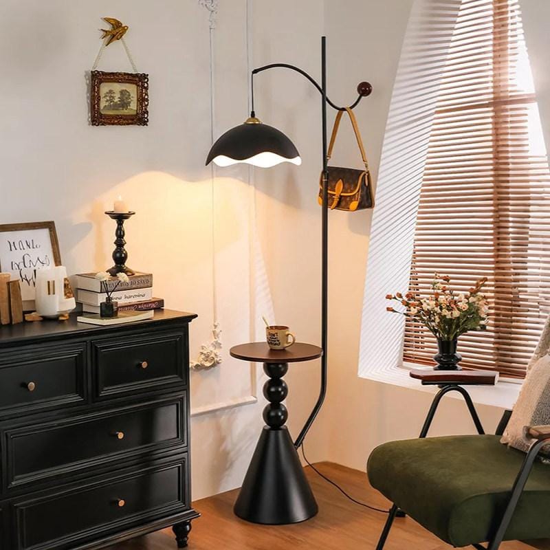 Brezelle A | Integrated Shelf Floor Lamp - Detail View #4 | HomeCartel