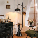 Brezelle A | Integrated Shelf Floor Lamp