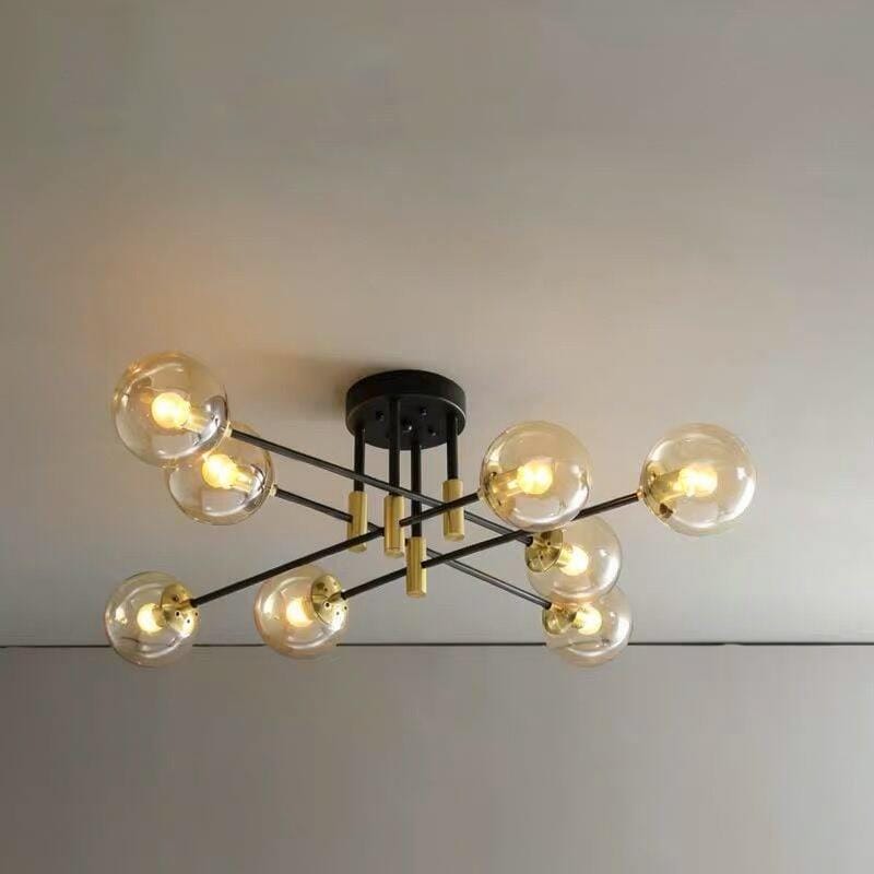 Elithrae 8 | Semi Flush Mounted Light - Detail View #4 | HomeCartel