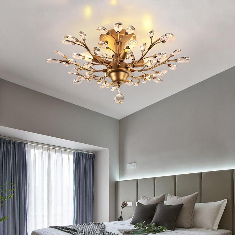 Melynara | Semi Flush Mounted Light - Detail View #3 | HomeCartel