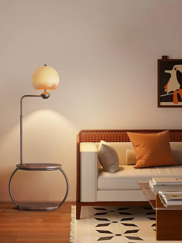 Palthas | Integrated Shelf Floor Lamp - Detail View #3 | HomeCartel