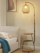 Velmirae Une | Integrated Shelf Floor Lamp
