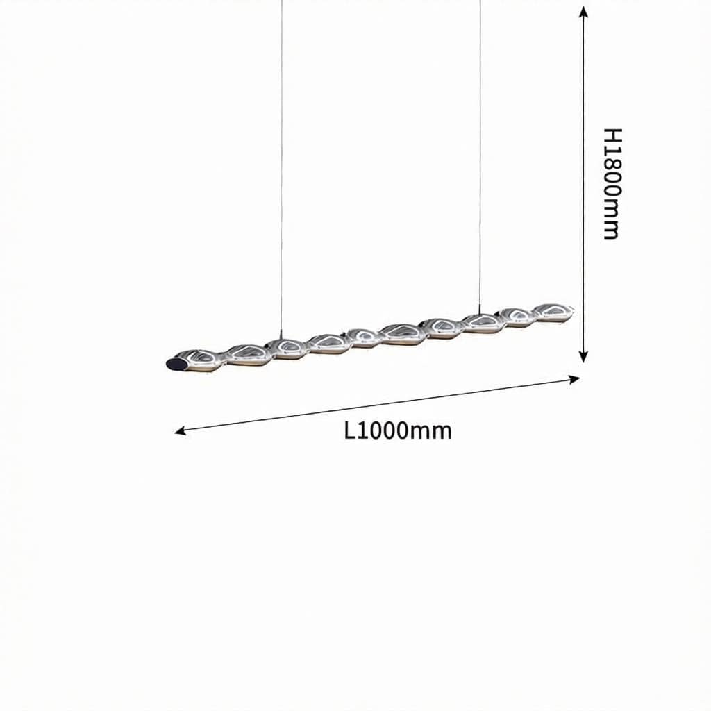 Bradach | Linear Chandelier - Detail View #2 | HomeCartel