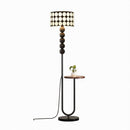 Irienna Une | Integrated Shelf Floor Lamp