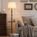 Briselune | Integrated Shelf Floor Lamp