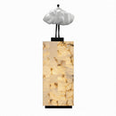 Halvenessa | Alabaster Floor Lamp - Home Cartel ®
